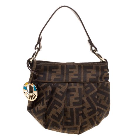 fendi zucca mini chef tobacco